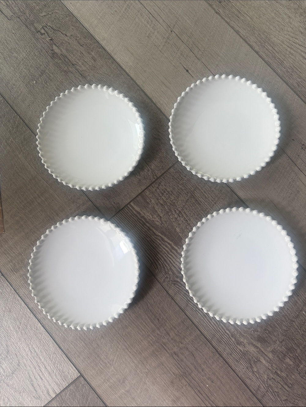 Costa Nova Charger plates set of four